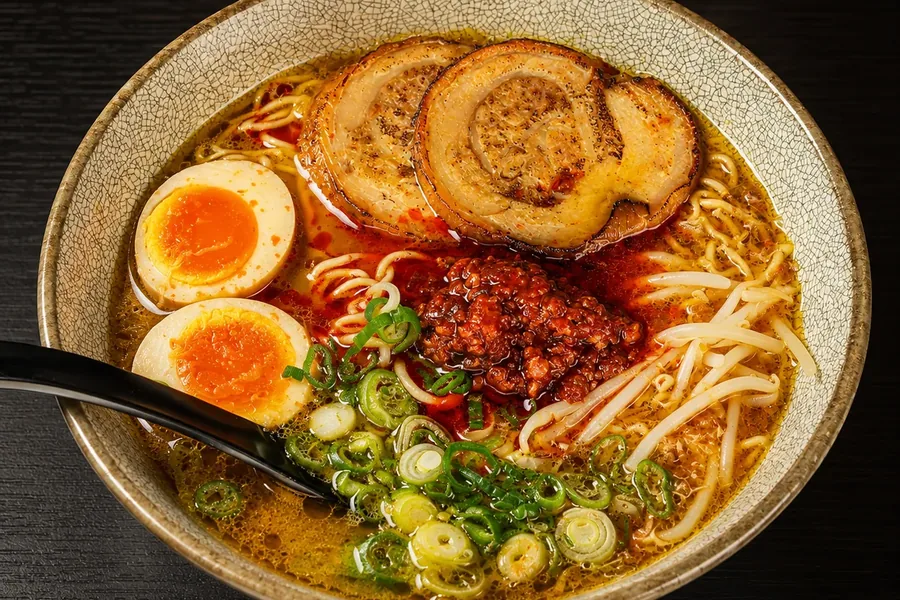 Toppings ramen